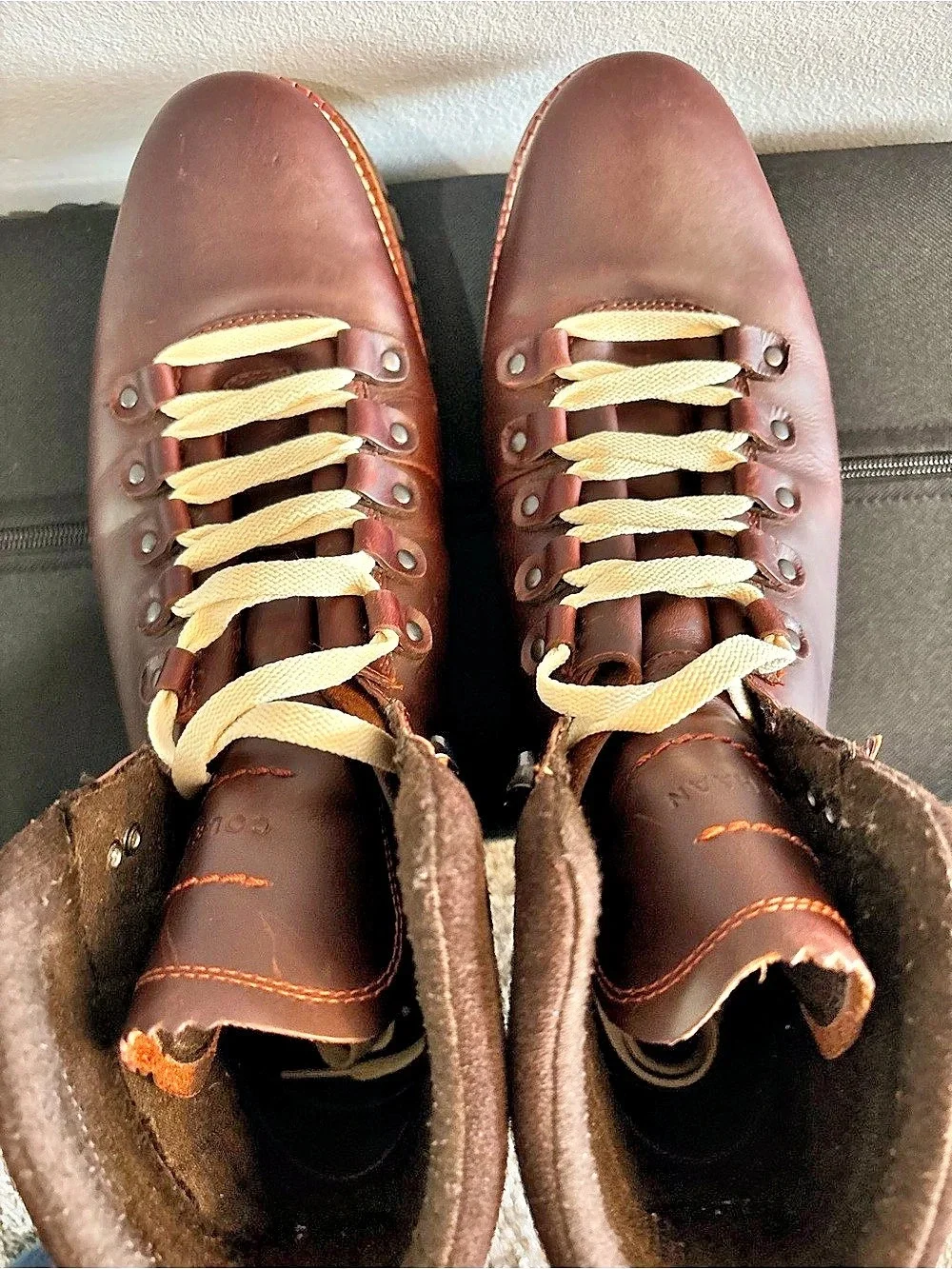 Cole Haan Zerogrand Leather Hiker Boot Brown US 10.5 Mint condition. Wore once